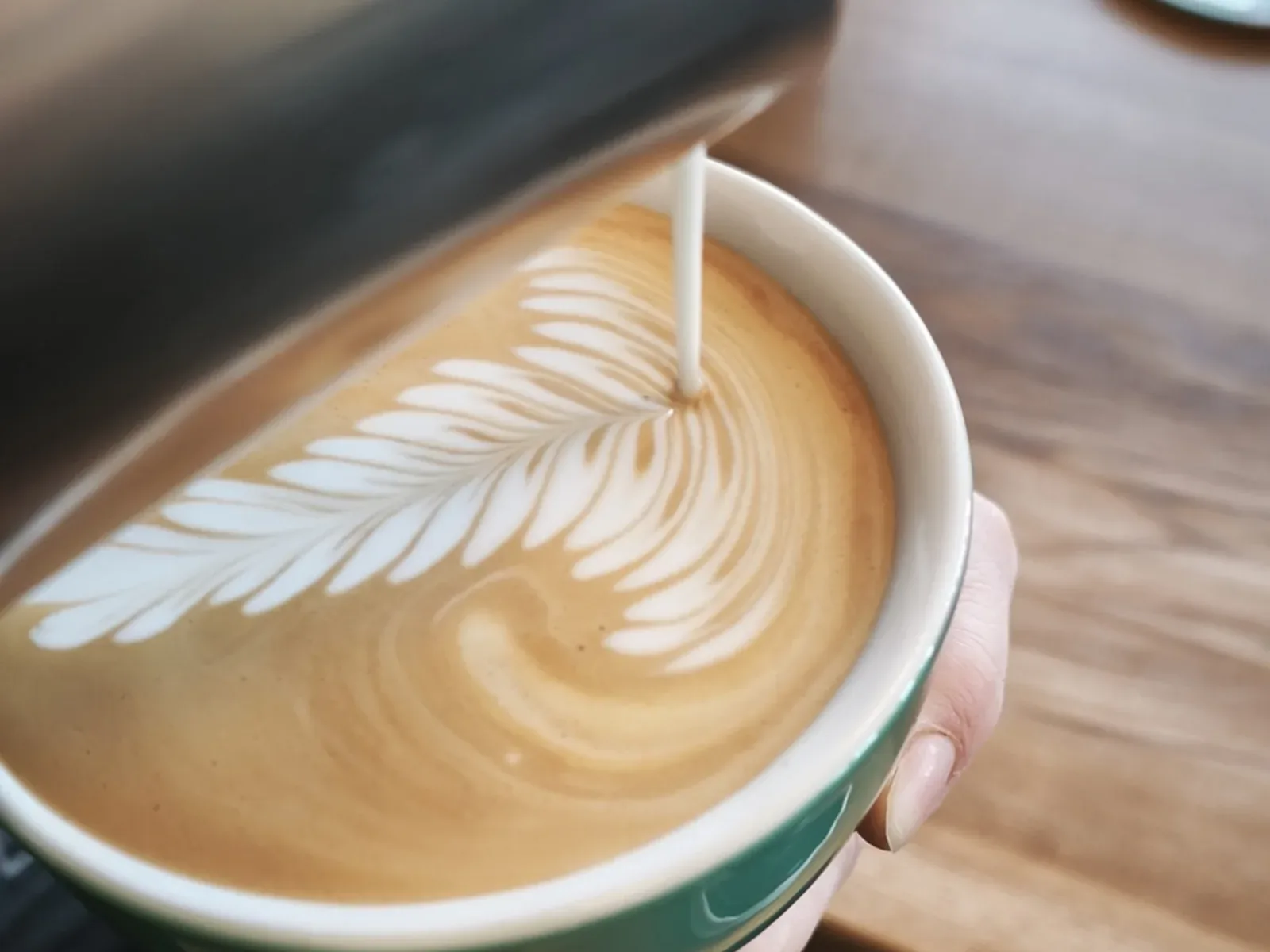 Latte art - This.Is.Coffee kavinės nuotrauka Utenoje